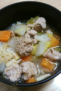 肉団子と野菜のスープ