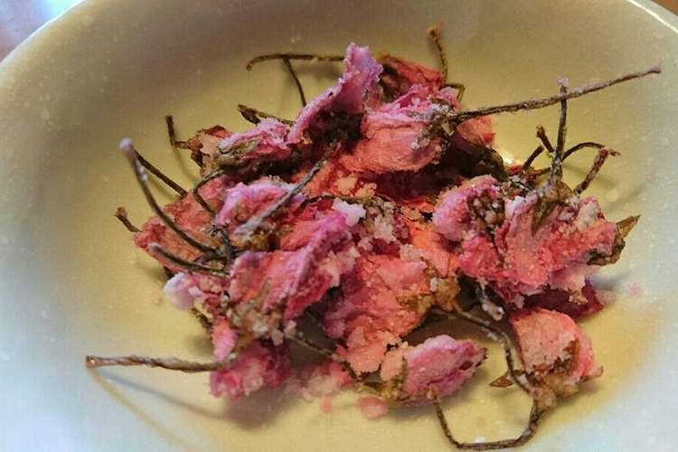 混ぜて放置するだけ 桜塩漬け レシピ 作り方 By ばちこぷー クックパッド 簡単おいしいみんなのレシピが356万品