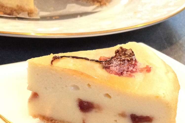 さくら チーズケーキ レシピ 作り方 By Uki345 クックパッド 簡単おいしいみんなのレシピが360万品