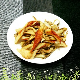 舞茸とちくわの炒めもの