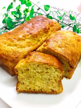 *混ぜて焼くだけ!バナナパウンドケーキ*