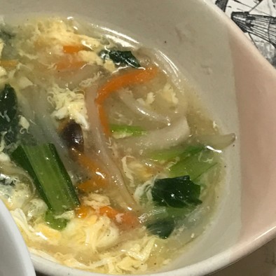 五目 中華スープ 簡単の写真