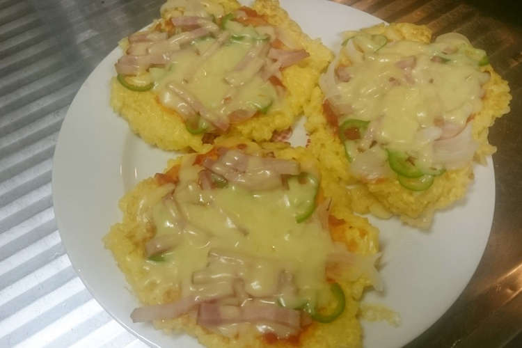 残ったご飯で卵ご飯焼きverピザ レシピ 作り方 By まつ93 クックパッド 簡単おいしいみんなのレシピが356万品