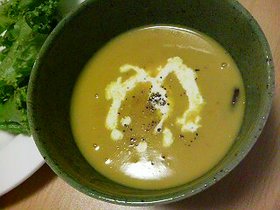 とろっとろ♡とろけるかぼちゃスープ☆*