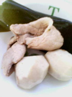 簡単!里芋昆布煮♪