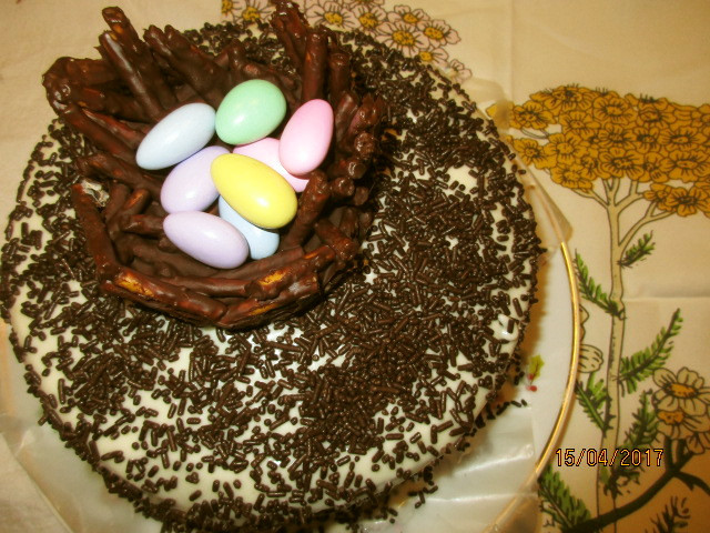 イースターエッグネストクッキーのレシピ