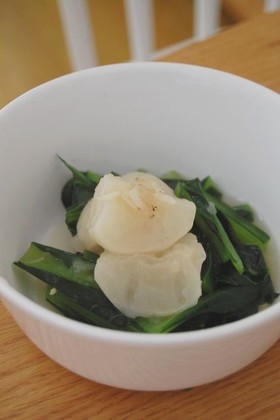 かぶと小松菜のあんかけ煮