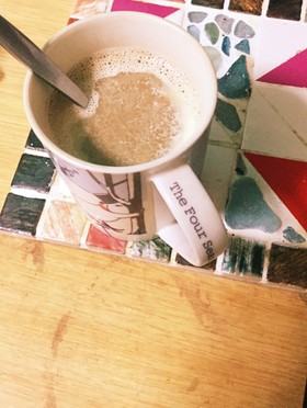 ブラックコーヒーをアレンジ✩