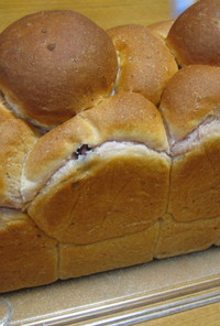 紫芋と豆乳の食パン