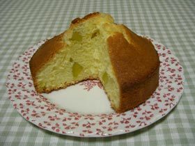 さつまいもの小さなケーキ