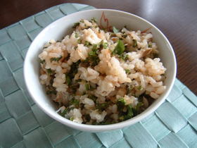 炊飯器で鯛めし