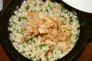 ニラの麦飯の写真