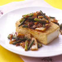 韓国風豆腐ステーキ