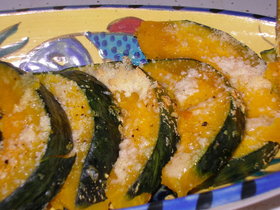 手軽にイタリアン!かぼちゃのチーズ焼き