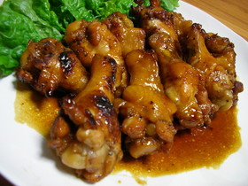 手羽元のはちみつオレンジ煮