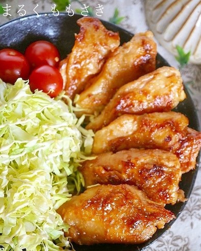 簡単！鶏ムネ肉で西京漬け風＊お弁当に便利の写真