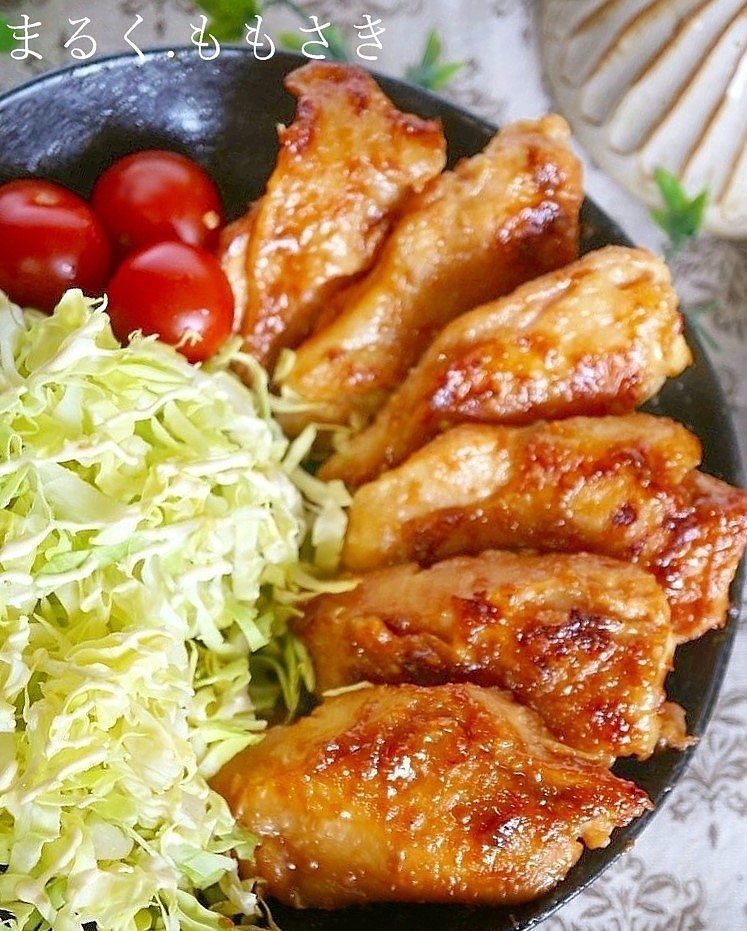 簡単！鶏ムネ肉で西京漬け風＊お弁当に便利の画像