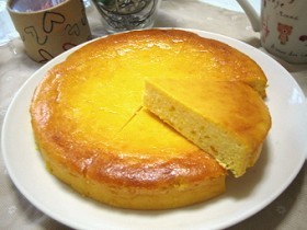 パンプキンチーズケーキ♪