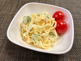 ☆簡単!ツナ玉スパゲティーサラダ♪