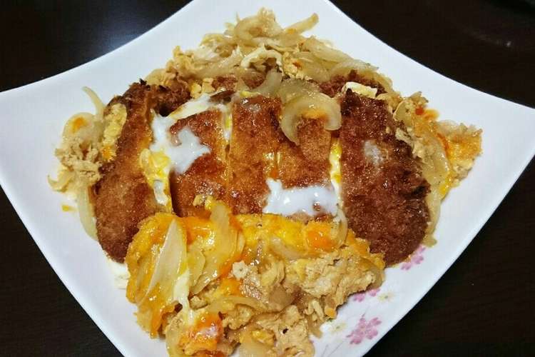 玉ねぎたっぷり 我が家のカツ煮 レシピ 作り方 By リボンベリー クックパッド 簡単おいしいみんなのレシピが352万品
