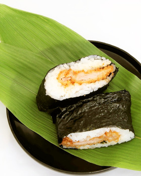 ソースカツおにぎらず【学校給食】