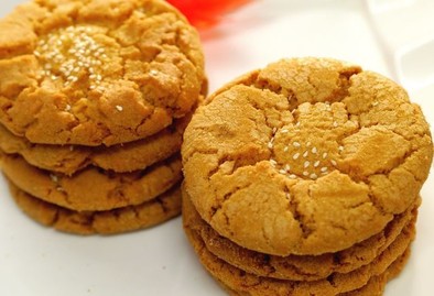 中国の伝統クッキー～桃酥（タォースゥ）の写真