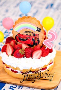 バースデーケーキ 2歳 覚書
