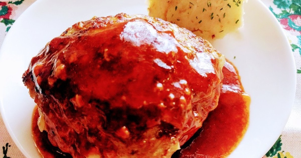 簡単 ハンバーグ 激ウマソース 豚ひき肉 レシピ 作り方 By ゆきゆき クックパッド