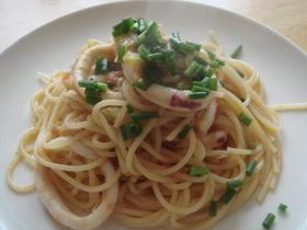 イカトマツナパスタ