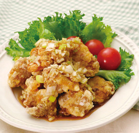 大豆のお肉でやみつき油淋鶏風