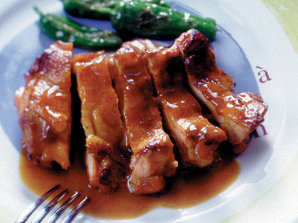鶏肉のカレー照り焼き