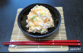 魚肉ソーセージで!小料理屋ポテトサラダ