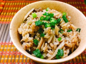 焼肉のタレで簡単!炊き込みご飯☆