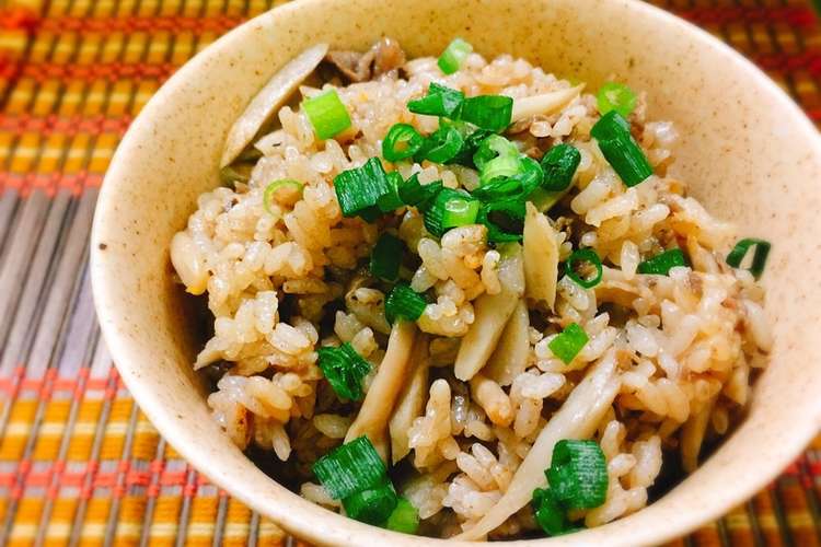 焼肉のタレで簡単 炊き込みご飯 レシピ 作り方 By Nao703 クックパッド 簡単おいしいみんなのレシピが353万品