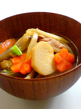 具沢山のポカポカ豚汁