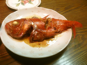 金目鯛の煮付け