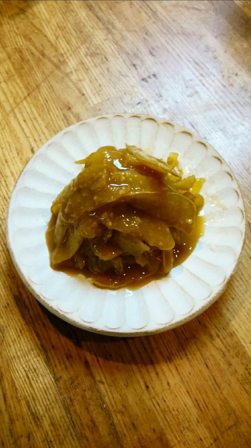 生姜の味噌佃煮の画像