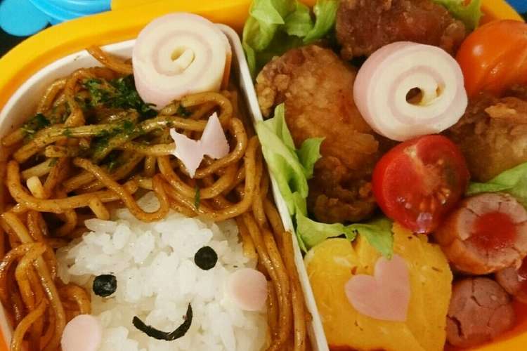 簡単キャラ弁 女の子 お母さん 園児 レシピ 作り方 By Alo123 クックパッド 簡単おいしいみんなのレシピが357万品