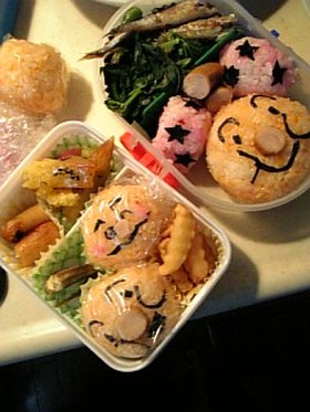 ■アンパンマン&カレーパンマンキャラ弁■