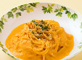 キャロットクリームソーススパゲティ