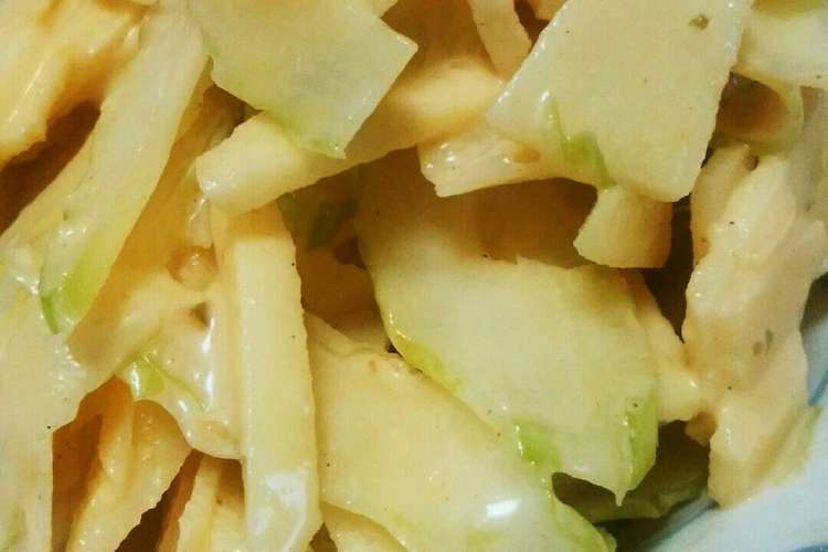 簡単 セロリとりんごのシャキシャキサラダ レシピ 作り方 By やまのあやち クックパッド 簡単おいしいみんなのレシピが356万品