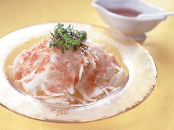 新玉ねぎの梅肉ドレッシング