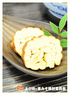 麦みそでおいしい味噌伊達巻き