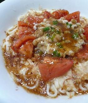 納豆サラダうどん