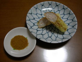 ちくわの肉詰め