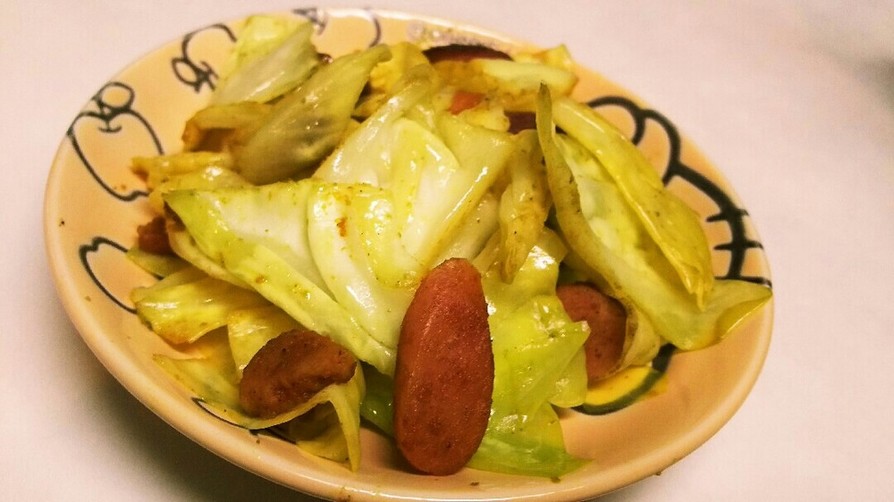超簡単‼カレー風味野菜炒めの画像