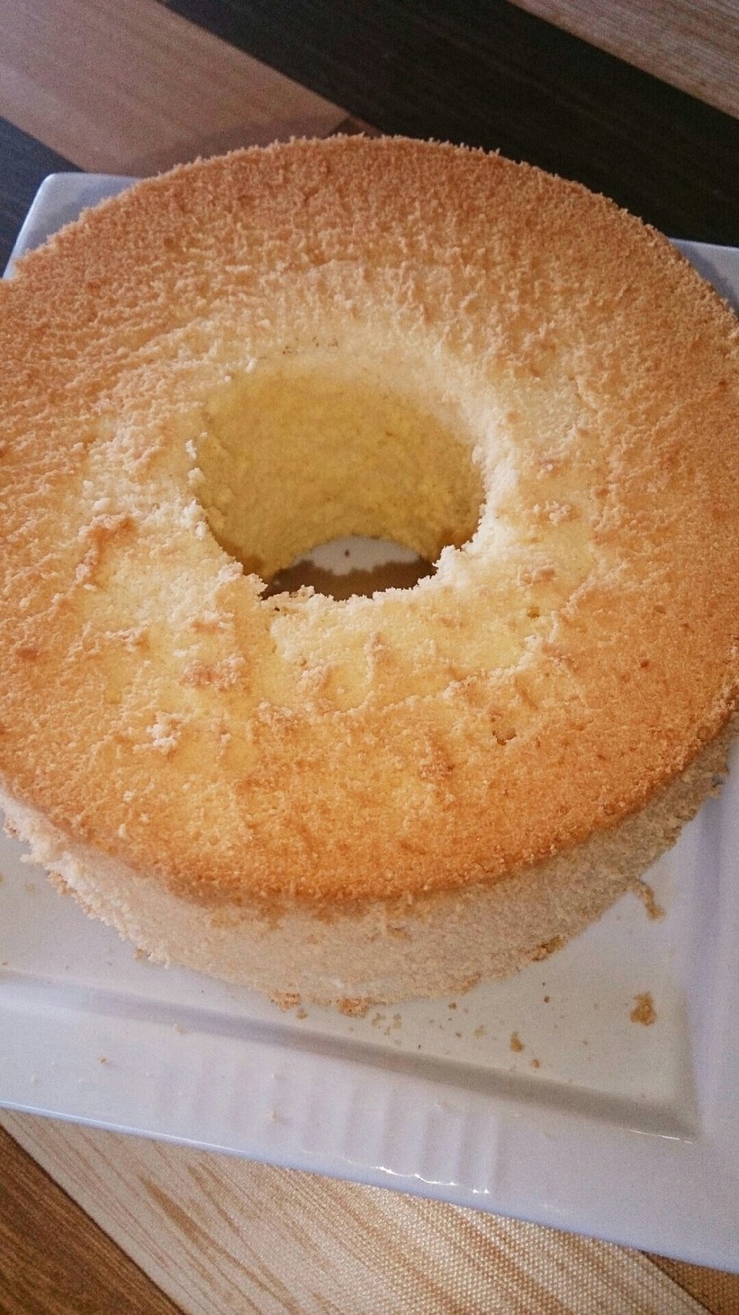 バニラシフォンケーキの画像