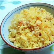 ギャル曽根の焼きプリン炊き込みご飯担々味の写真