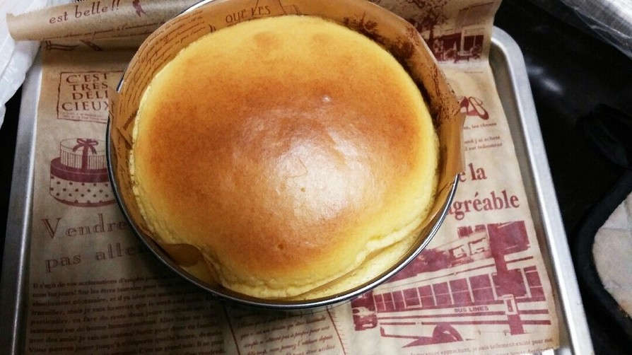 ふわふわ濃厚スフレチーズケーキの画像