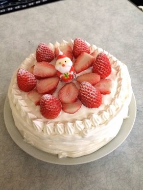 クリスマスケーキ^ω^